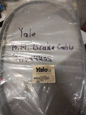 911644405 Yale Forklift Rh Emergency Brake Cable