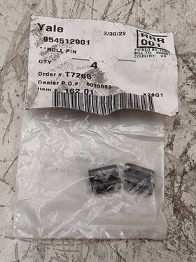 954512901 Yale Roll Pin Bag Of 4
