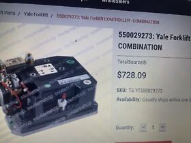 Yt550029273 Yale Forklift Controller