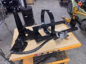 580084375 Yale Oem Hyster Forklift Lpg Tank Bracket Good Used