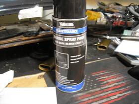 Acc-mrnpa-it-8d Yamaha Yamalube Dark Bluish Grey Marine Spray Paint 12 Ounce Oem Touch Up