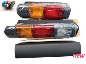 56630-30510-71 Yj-remould Lh&rh 1 Pair Rear Tail Lamps With Cover 12v Assembly For Toyota 7 Series Forklift