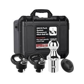 60618-puck Yzdksmg At-rtc004 System Gooseneck Hitch Ball Kit With Box 2-5/16 Inch For Truc