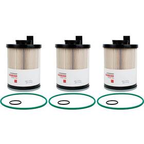 Zelyver Fs20083 3pcs Fuel Water Separator Filter Replace Cummins Isx And X12 X15 Dies