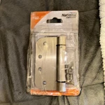 National Hardware V522 (N351-023) 4" Spring Hinge Steel Satin Nickel. Fixed Price $12.00.