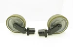 Jlg 1001228850 Solid Tire Caster Wheel Off 10MSP Picker Right & Left Set. Fixed Price $199.99.