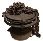 Yale & Towne Spur Geared Block Model Bb Vintage Industrial Chain Hoist Pulley. Fixed Price $289.99.