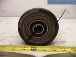 Durasource: Poly Load Wheel 939-50037/107D, OD=5", WIDTH=4 1/8", BORE=1". Fixed Price $46.05.