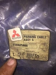 New Pkg Mitsubishi 9144625800 Parking Cable Assembly Forklift Towmotor Part. Fixed Price $29.99.