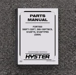Hyster S100FTBCS Forklift Truck Parts Catalog Manual Book G004. Fixed Price $124.74.