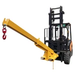 Adjustable Forklift Mobile Crane 2T/4400LBS Lifting Hoist Truss Jib Boom Hook. Fixed Price $1179.20.