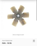 (new) Hyster, Yale Forklift Fan - 18 In 582037530 4612998 4634121. Fixed Price $95.00.