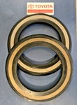 Toyota Forklift Rear Axle Grease Seal 43821-22000-71 Set (2PC) High Quality. Fixed Price $19.50.