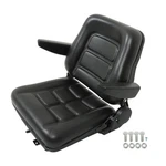 Lablt Universal Forklift Seat Tractor Foldable W/armrests & Safety Switch. Fixed Price $78.34.