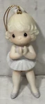 Precious Moments 102423 Lord, Keep On My Toes Ballerina Ornament W Box. Fixed Price $11.98.