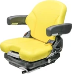 Grammer MSG65/531 Yellow Vinyl Seat -john Deere Mowers And Skid Steers -see Desc. Fixed Price $749.99.