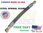 3.5 Feet Forklift Gas Propane Hose 42" Parker Usa 6-LPG-42 Spyral RR015-42. Fixed Price $64.50.