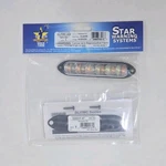 Star Warning Systems Dlitmc-aw Amber/white Led Strobe Light Clear Lens 9-32VDC. Fixed Price $85.00.