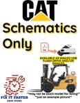 M40D Forklift Caterpillar Schematics Pdf On Usb. Fixed Price $24.50.