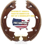 1565313 Hyster Vx 5800513-32 Yale Brake Shoe Set Of S40 S50 S60 SF003. Fixed Price $55.00.