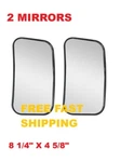 2 Side Mirrors Ball Center Pin Atv Forkliftgolf Cart Tractor Pair ER006. Fixed Price $11.40.