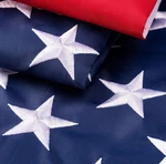 Usa American Flag 3X5 Outdoor Heavy Duty 210D Tough Polyester Embroidered. Fixed Price $12.99.