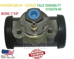 5200488-77 5155578-00 Yale 200141 1377622 Hyster Wheel Cylinder Bore 3/8". Fixed Price $19.90.