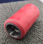 Raymond 632-069/107: Poly Load Wheel. Red T246B 3-1/4"OD X 5-7/8". Fixed Price $51.99.