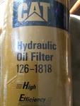 New Oem Caterpillar 126-1818 Hydraulic Oil Filter Sealed Nos (222) Free Ship. Fixed Price $42.00.