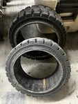 Trelleborg 16X4.5X11 1/4 Solid Rubber Forklift Tire Universal Fit. Fixed Price $350.00.