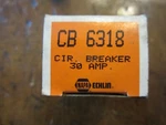 Napa Echlin Circuit Breaker 30 Amp. Part Number CB6318. Fixed Price $11.50.