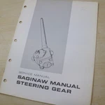 Cat Forklift Saginaw Steering Gear Shop Service Manual Towmotor Guide Book. Fixed Price $13.00.