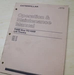 Cat T40D T50D T60D T70D T80D T90D TC100D Forklift Operator Maintenance Manual. Fixed Price $58.47.
