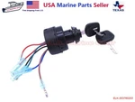 Tohatsu Nissan Outboard Ignition Key Switch 9.8 15 20 25 30 40 50 60 Hp. Fixed Price $31.99.
