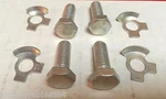 Harley 1951-78 Front Fender Mounting Kit Cad Panhead Shovel Servicar Flh. Fixed Price $14.95.