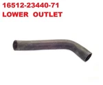 16512-23440-71 Toyota Forklift Lower Radiator Hose. Fixed Price $11.25.