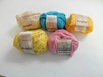 Cascade Yarn Arcadia Cotton And Angora 5 Colors. Fixed Price $6.00.