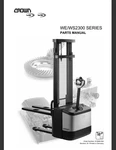 Crown WE2300, WE2300S, WS2300 Forklift Parts Catalog Manual Pdf Usb. Fixed Price $39.99.
