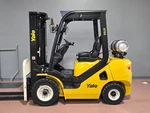 2023 Yale GLP050UX Lpg Stage Mast 5000 Lb Pneumatic Forklift Low Hours. Fixed Price $28585.00.