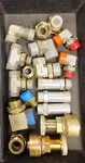 Caterpillar Parker Hydraulic Fluid Adapter Nipple 24-24 Fittings Lot. Fixed Price $79.85.