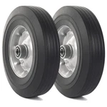 Ar-pro (2-PACK) 10" X 2.5" Free Solid Rubber Replacement Tires Flat-fr.... Fixed Price $43.72.