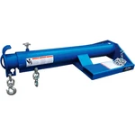 Global Industrial Shorty Telescoping Forklift Jib Boom Crane 55-1/4" 93"L. Fixed Price $1197.48.