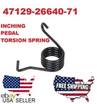 47129-26640-71 Accelerator Pedal Torsion Spring Toyota Forklifts 8 Series ML703. Fixed Price $19.50.