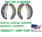 2800017 928152 924036 8450008 8026634 12258407 Clark Brake Shoe Set Of SF007. Fixed Price $110.00.