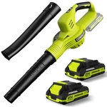 Leaf Blower Cordless - 21V Powerful Electric With Green. Fixed Price $160.70.