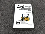 Landoll Bendi B40-IC Ii Forklift Troubleshooting & Corrective Maintenance Manual. Fixed Price $93.24.