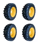 10-16.5 Trac Chief Usa Skid Steer Tires/wheels/rims For New Holland (6LUG)-8PLY. Fixed Price $1440.00.