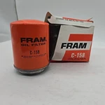 Fram Oil Filter C-158 Replaces A36136 VT3589 28714 270197 RV27A RV29 VT3590. Fixed Price $19.80.