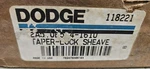 Dodge 118221 2A5.0B5.4-1610 Bush Taper Lock Sheave Max. Rpm 4450, New. Fixed Price $39.99.