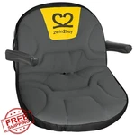 2WIN2BUY Tractor Seat Cover Black, Heavy Duty 600D Oxford, Universal. Fixed Price $44.99.